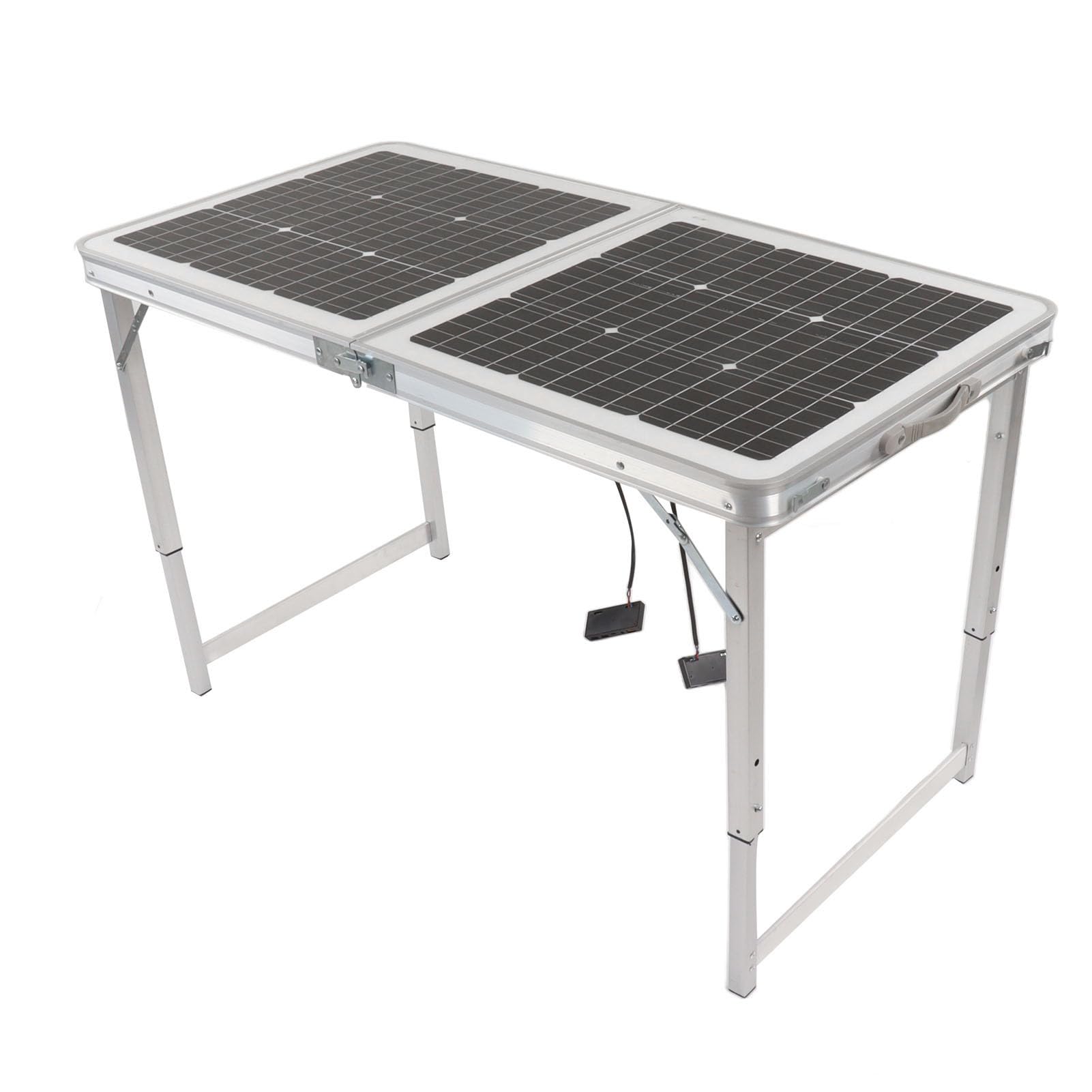 Panne de batterie en camping? Optez pour la table solaire pliable 100W Pilipane