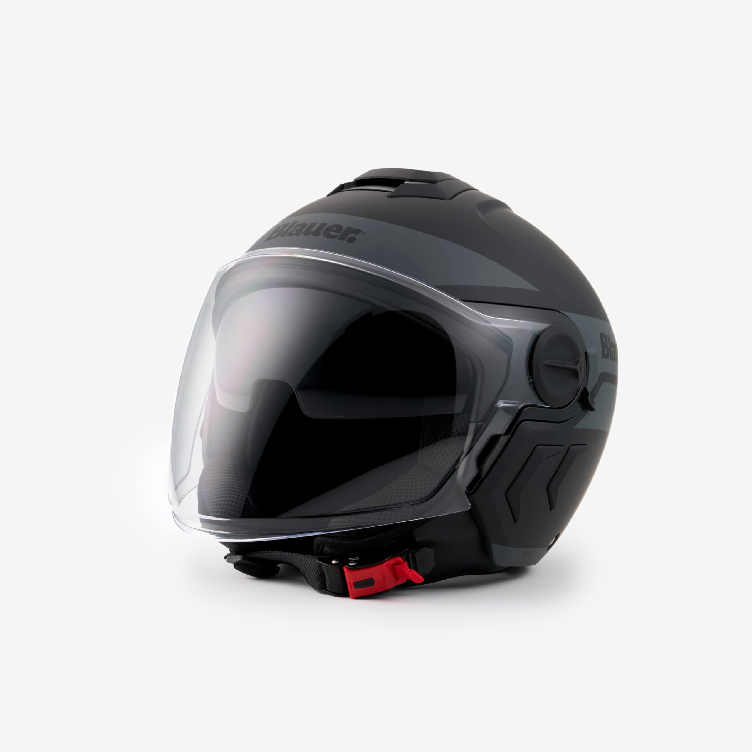 Casco Blauer HT Demi Jet DJ01 GR.B negro mate XL
