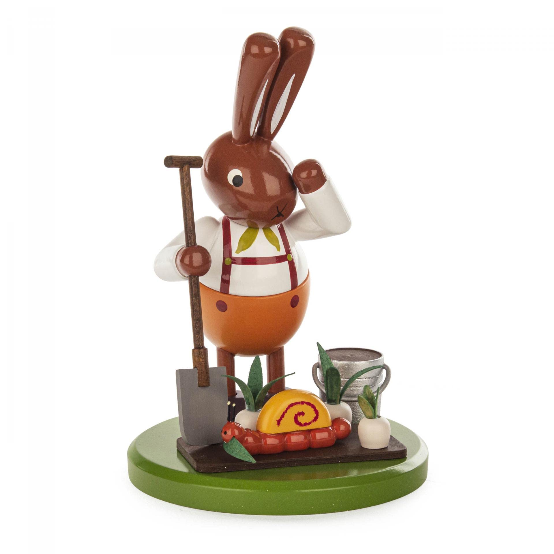 Lapin de Pâques figurine de 17 cm idée cadeau pour fêtes de printemps