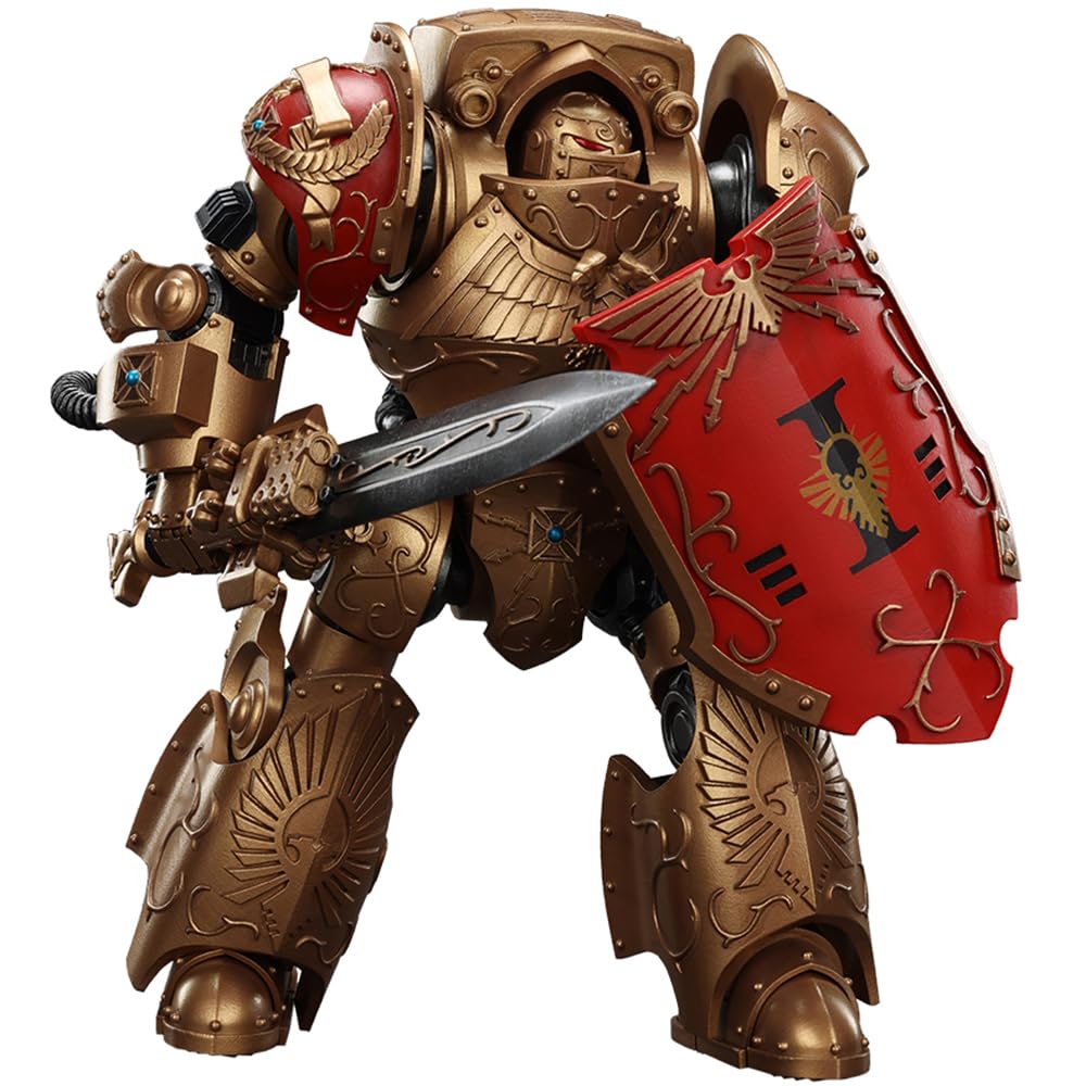 JOYTOY Warhammer 40k Legio Custodes, JT00805 Legio Custodes Contemptor-Galatus Dreadnought 1/18 Action figure Collect Model Kits