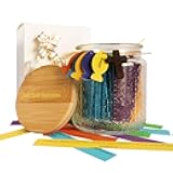 Large Bible Verse Jar for Mom,Daily Moments of Strength,Inspirational Bible Verse Jar for Men, Graduation Gifts for Her, Daily Devotions For Teens, Christian Study Supplies for Kids