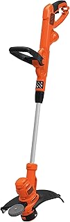 BLACK+DECKER String Trimmer & Edger with Auto Feed, Lightweight Corded Electric, 6.5-Amp, 14-Inch (BESTA510-CA) Orange