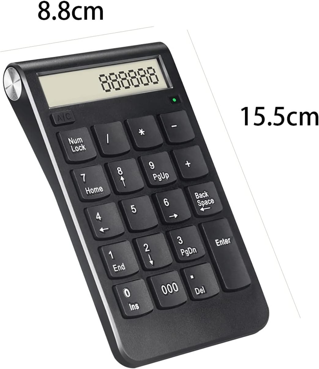 Basic Office Calculators Wireless Numeric Keypad Calculator