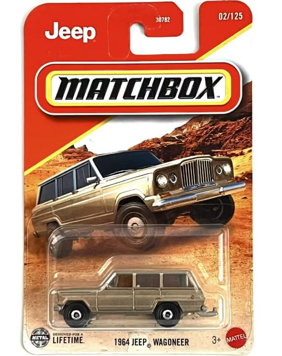 Matchbox 1964 Jeep Wagoneer 1:64 Escala miniatura 1