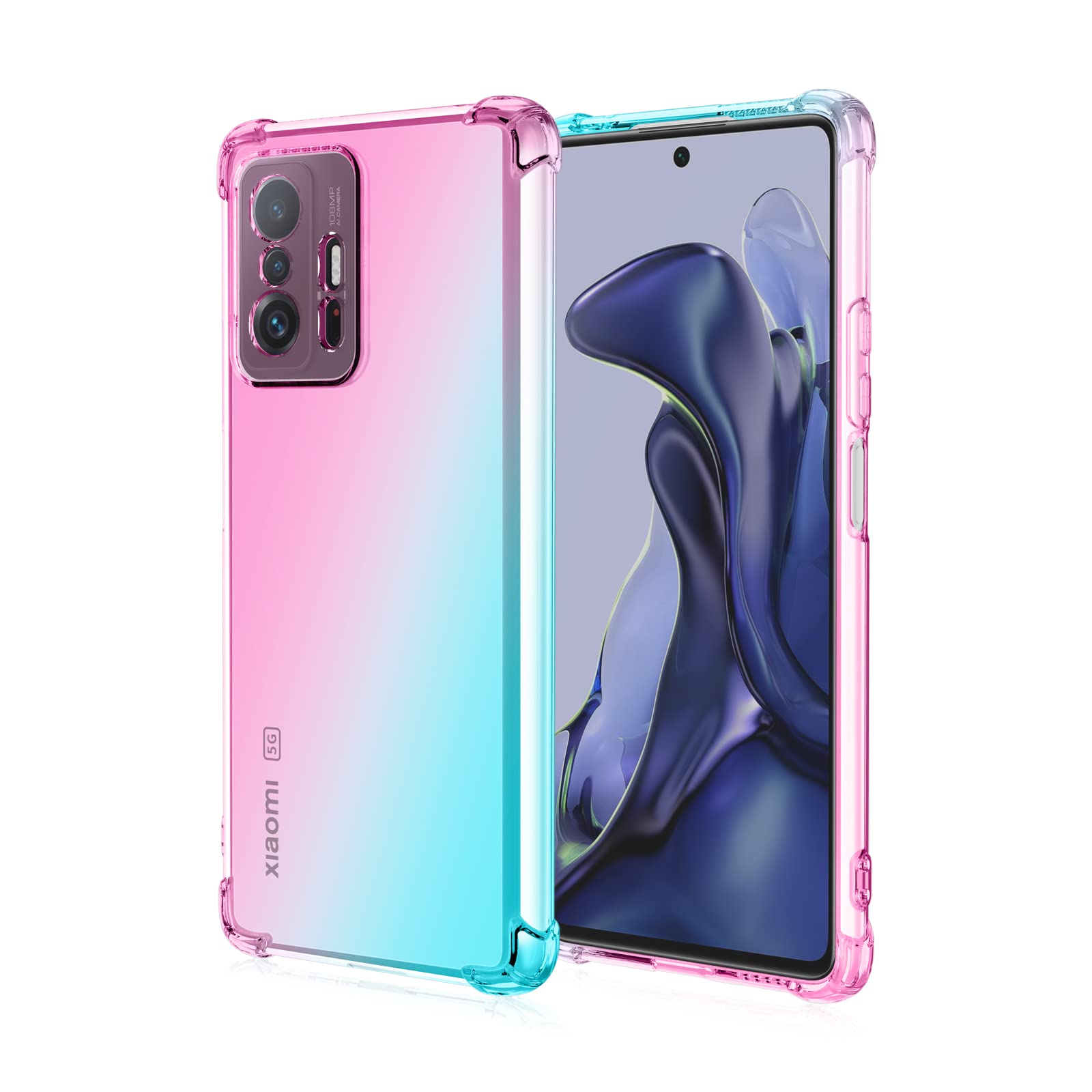 GOKEN Cover per Xiaomi Redmi Note 13 4G, Silicone TPU a Gradiente