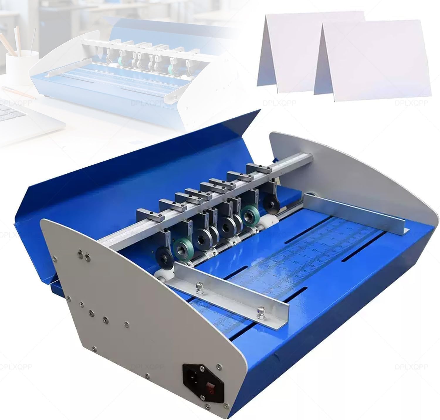 Elektryczna bigówka i bigówka 3 w 1, 460/520 mm, precyzyjny panel skalujący do kartek, zdjęć, zaproszeń, menu (520mm)