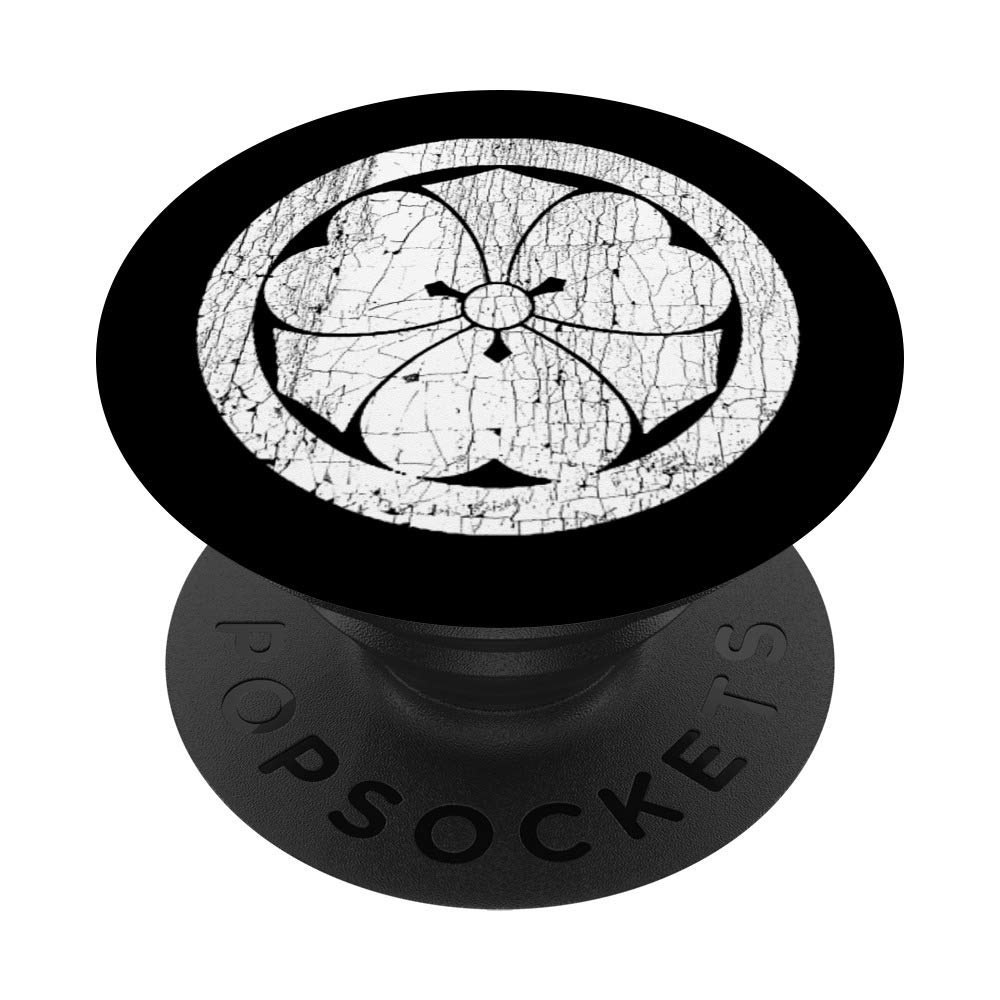 Sakai Mon Shirt - Japanese Samurai - Nitta / Minamoto Clan PopSockets PopGrip: Swappable Grip for Phones & Tablets