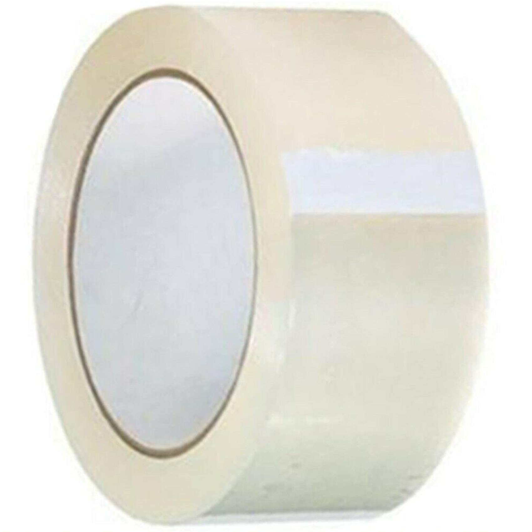 NTI MARKSMAN Parcel Packing Tape Extra STRONG Heavy Duty Premium Printed FRAGILE, BUFF BROWN, CLEAR, House Moving Cardboard Boxes Packaging (Clear TAPE (48MM x 132M), 12 X Rolls)