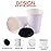 Smygoods White Disposable Paper Coffee Cups with Lids (24 OZ, 50 Count) For Hot Beverages, Tea, Espresso, Cocoa - To Go Drink Containers, Caf & Office