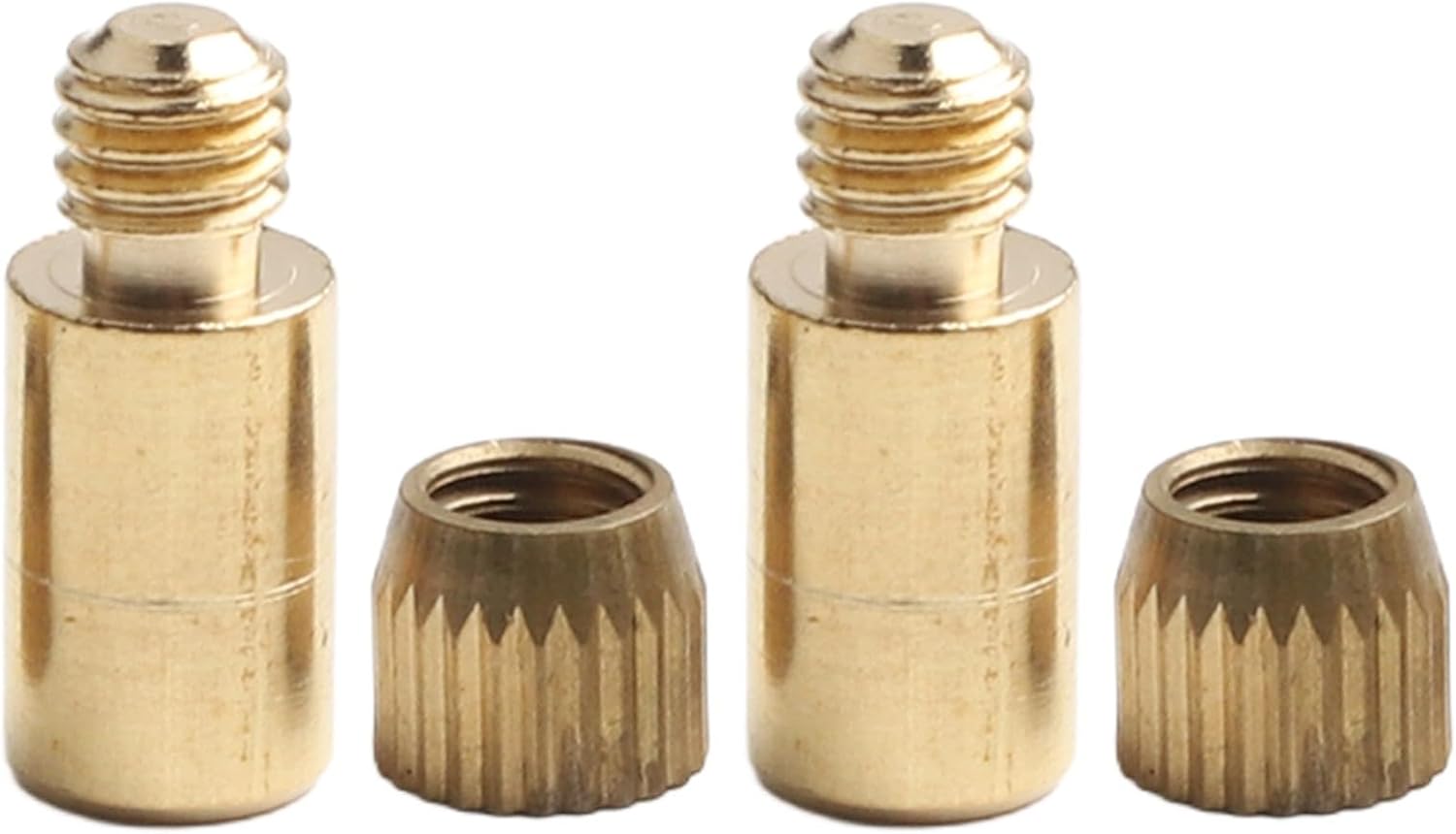 Shelf Support Pegs Pins 8-9mm Metal Studs for Cabinet Brackets, Gold Finish Shelf Clips for Furniture, Bookcases, Closets and Kitchen Storage(8mm)