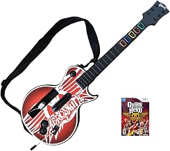 Crownrock Enterprises Activision Aerosmith Gibson Guitar Bundle - Controller + Game (Renewed)