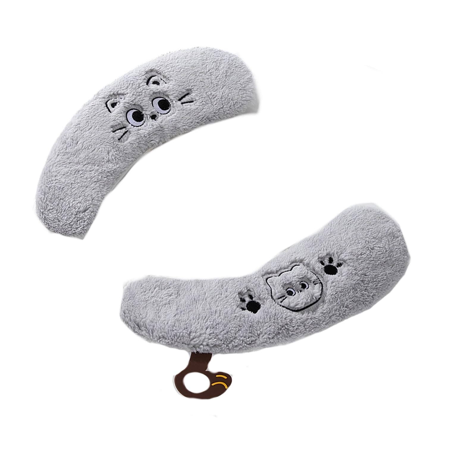 Kalttoy Plush Toilet Seat Pad Secure Adhesive Grip Durability Winter Use Toilet Seat Cushion for Standard Toilets Plush Protector Pad