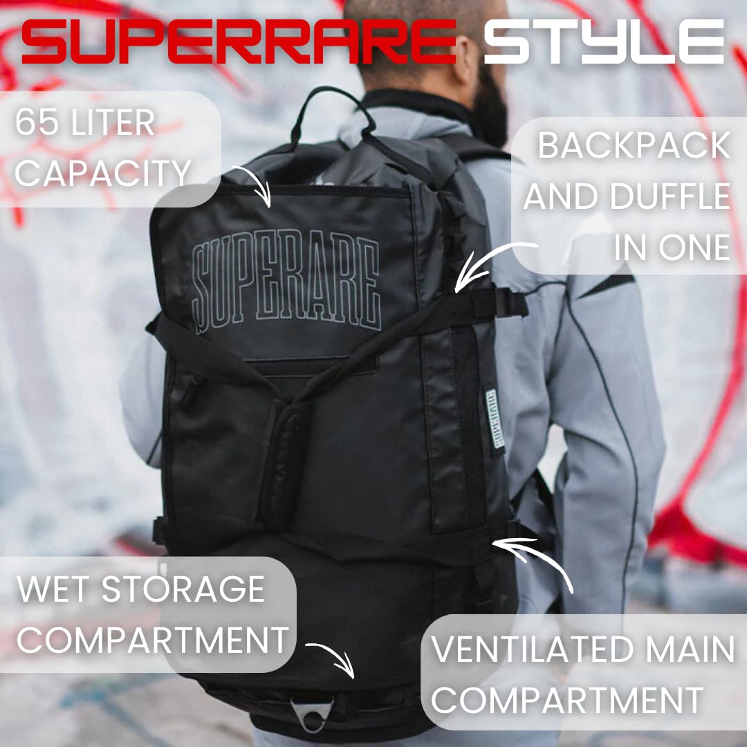 Amazon.co.jp: Superare Caricoジムバッグとダッフルバッグが1つになっ