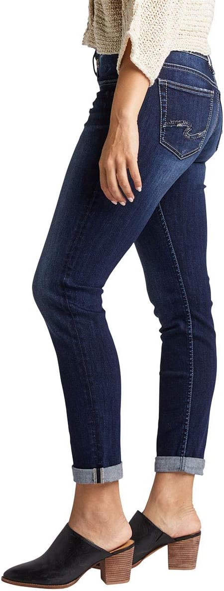 Silver Jeans-Womens Sam Relaxed Boyfriend Fit Jean