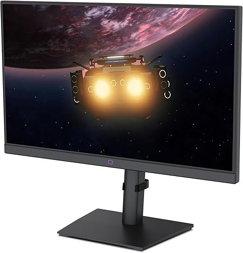 Vista 52 de Cooler Master Monitor curvo de 27 pulgadas sin marco 240Hz FHD 1920 x 1080 para computadora de escritorio, VA 8 bits con punto cuántico, 0.5 ms