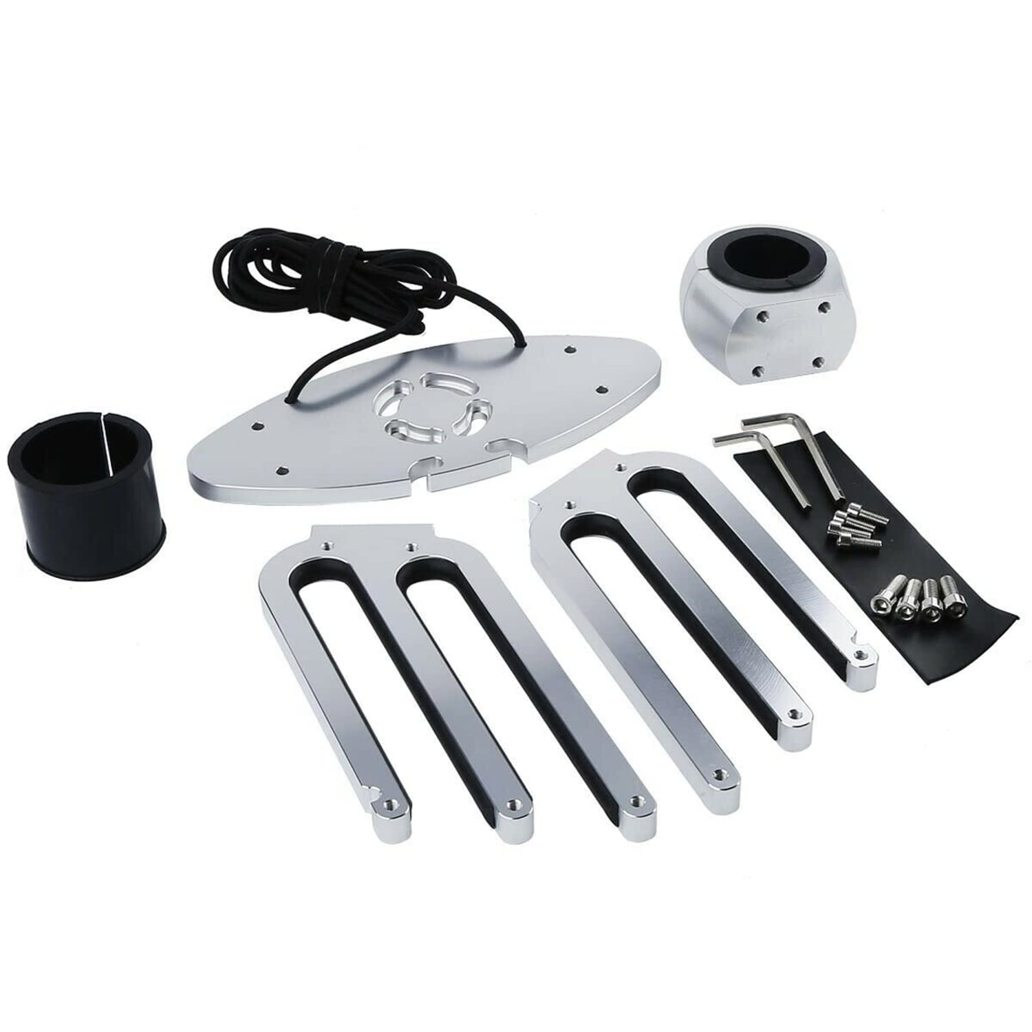 Support de Wakeboard, Support de Wakeboard en Aluminium Poli pour Tour de Bateau, Support de Tour de Wakeboard pour Bateau