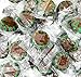 SweetGourmet Chocolate Mint Starlight | Clear Wrap Bulk Hard Candy | 1 Pound