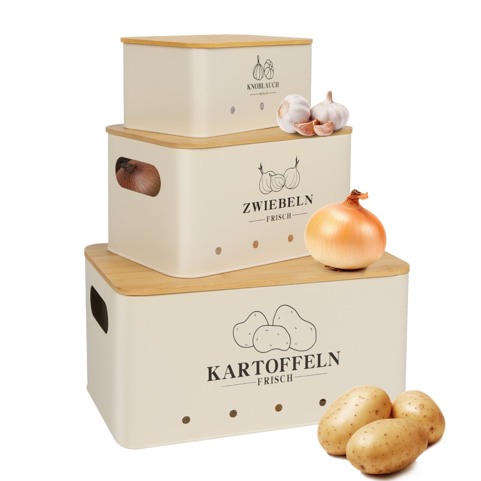 Mozvvco Garlic Onion Potato Holder 1