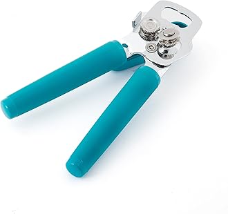 KitchenAid Soft Classic Multifunction Can Opener/Bottle Opener, 8.29-Inch, Ocean Drive