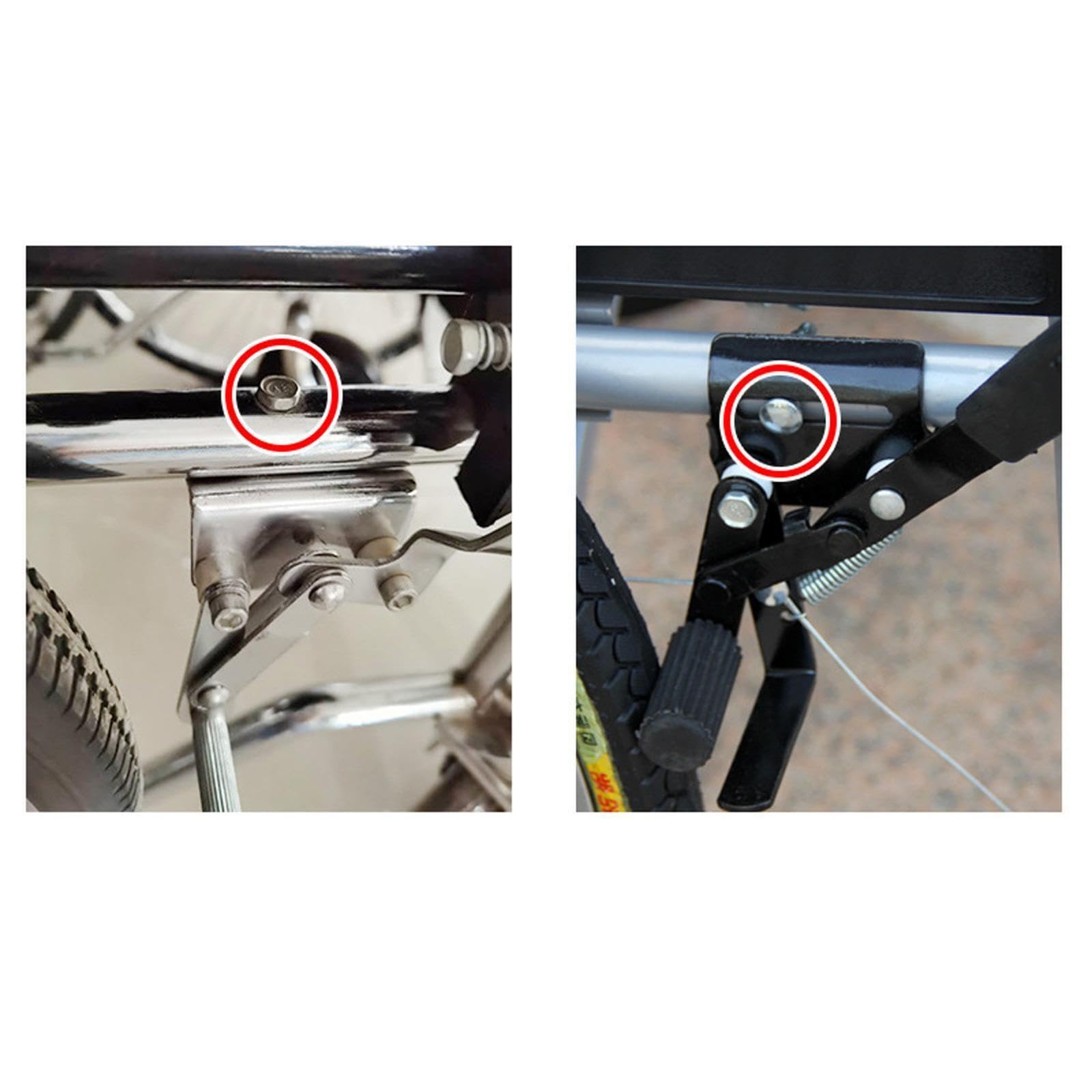 Manetas de Freno universales para sillas de Ruedas Accesorios ergonómicos y fiables para sillas de Ruedas manuales, Tipo 1