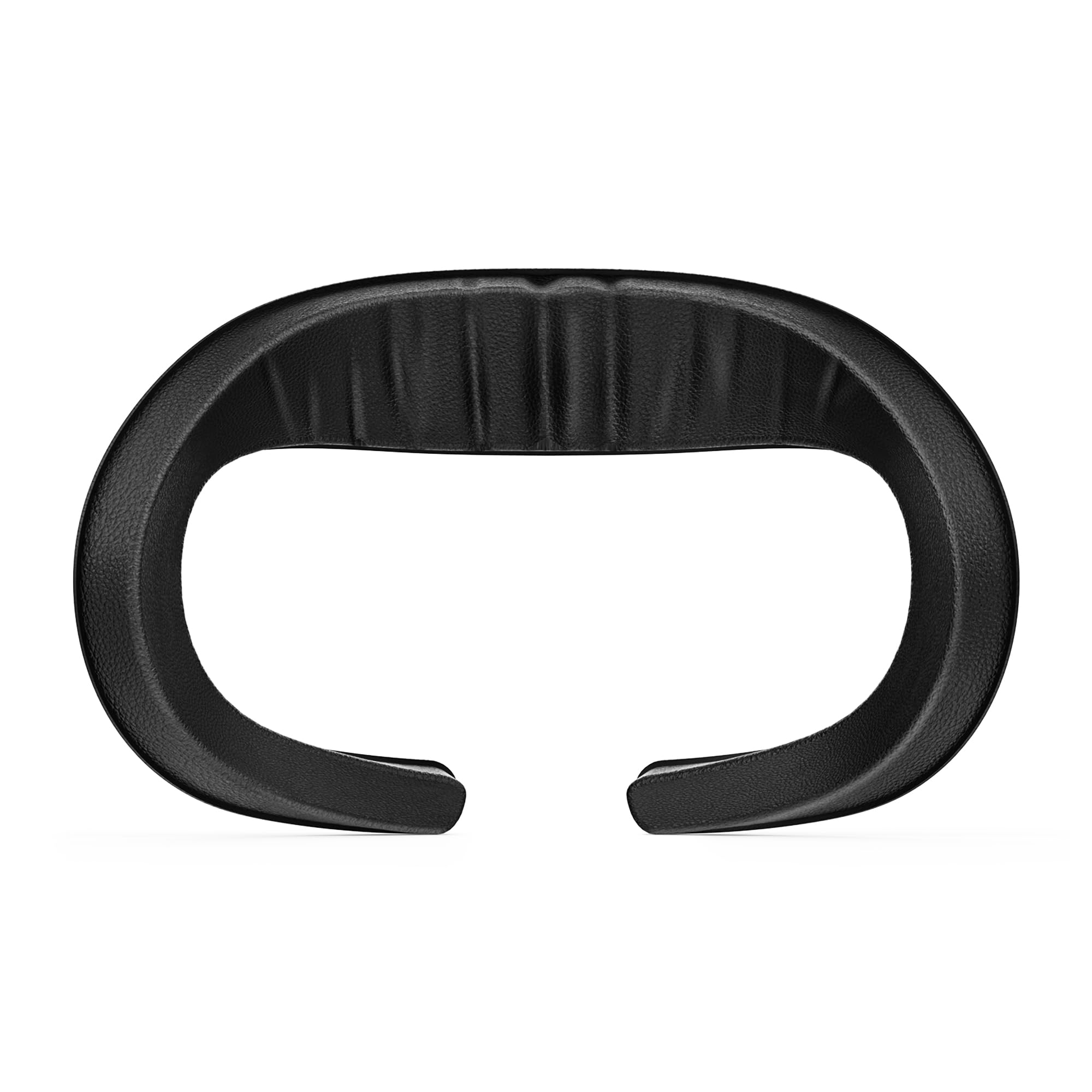 AMVRSoft Leather Face Cushion Pad for AMVR Facial Interface Compatible with Meta/Oculus Quest 3 Accessories (Black, 0.63 inch)