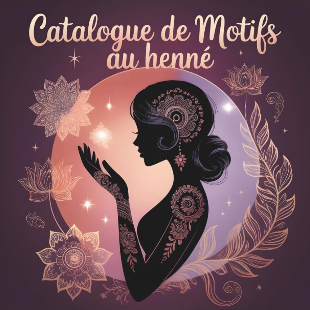 Catalogue de motifs au henné: 64 Traditional & Modern Henna Patterns – Hand and Foot Mehndi Designs for Practice
