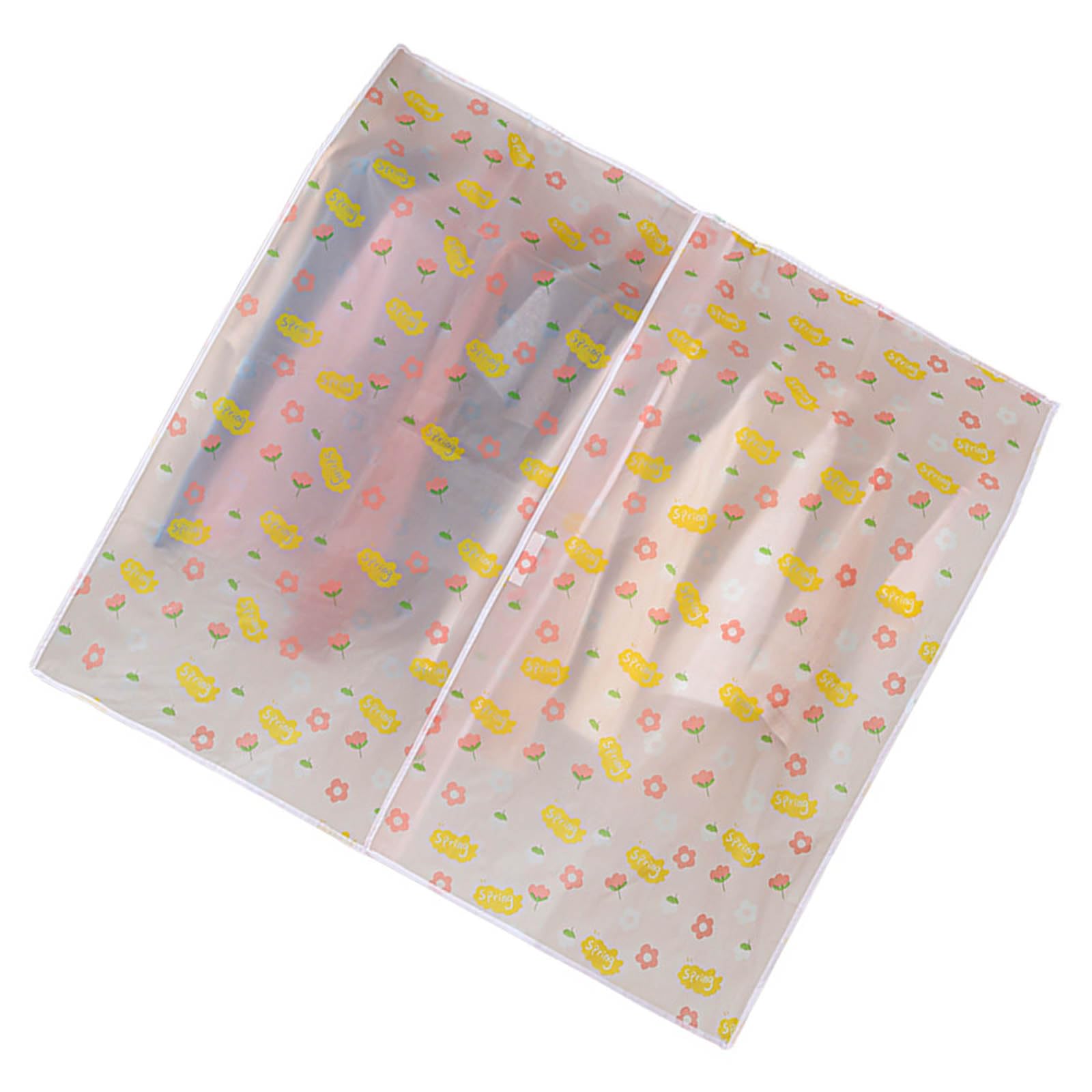 Spacious Transparency Garment Protectors Hanging Closet Covers Dustproof Waterproof Clothing Rack Covers Garment Bag Hanging Clothes Protectors