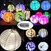 SumDirect 24Pcs Color Changing Led Mini Lights,Waterproof Submersible Flashing Lights for Paper Lantern Balloon Floral Wedding Halloween Christmas Party Decoration Centerpieces