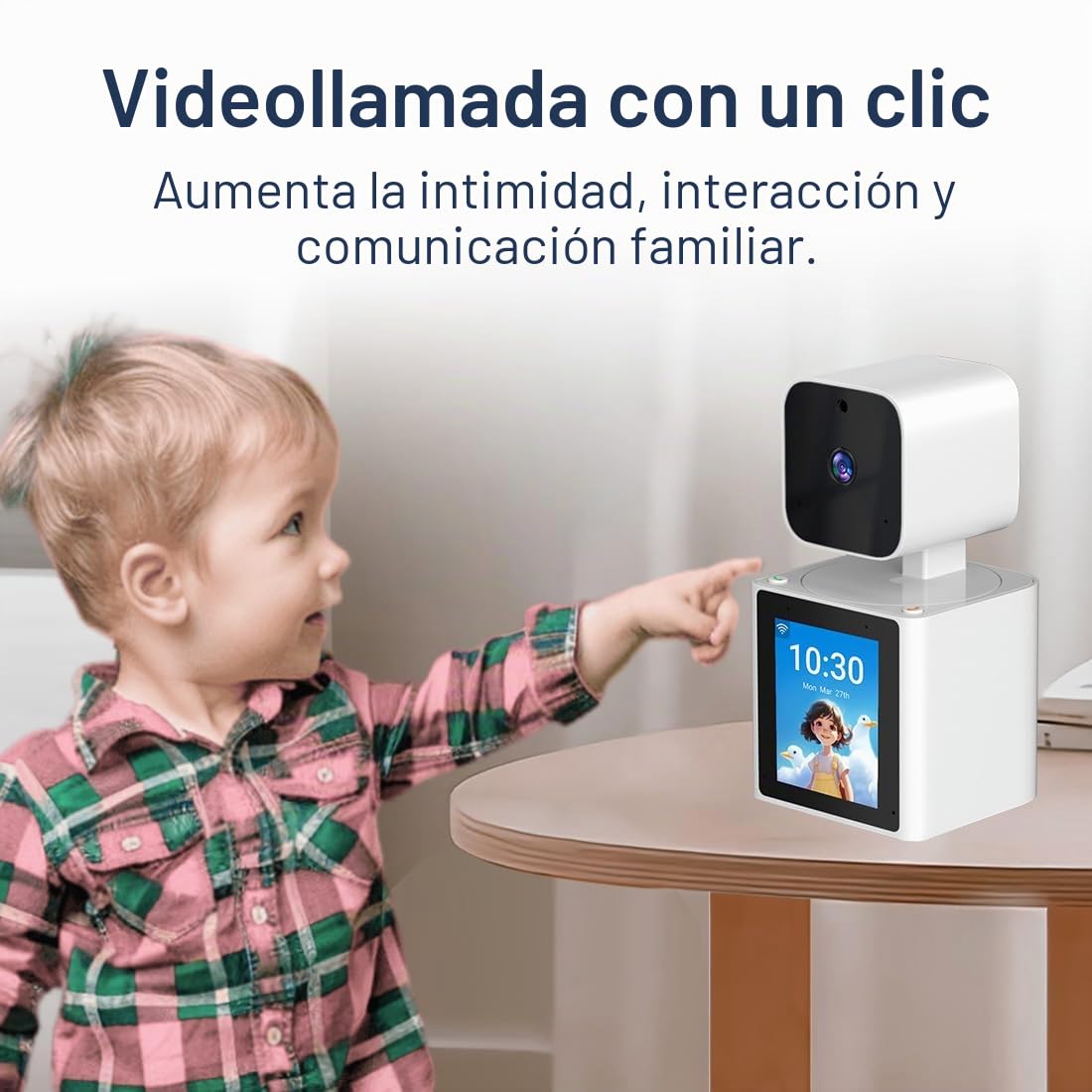 Cámara de Seguridad para el hogar para Interiores, cámara para Mascotas, cámara de Perro 1080P con Video bidireccional, Monitor para Ancianos/bebé/niñera/Mascota/Perro con aplicación, cámaras
