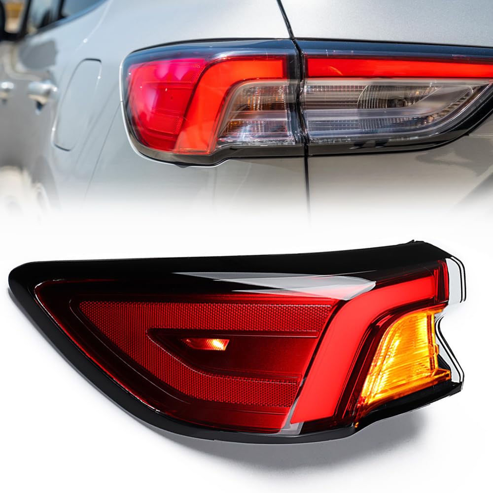 Amazon.com: AutoXcessori Left Driver Rear Outer LED Halogen