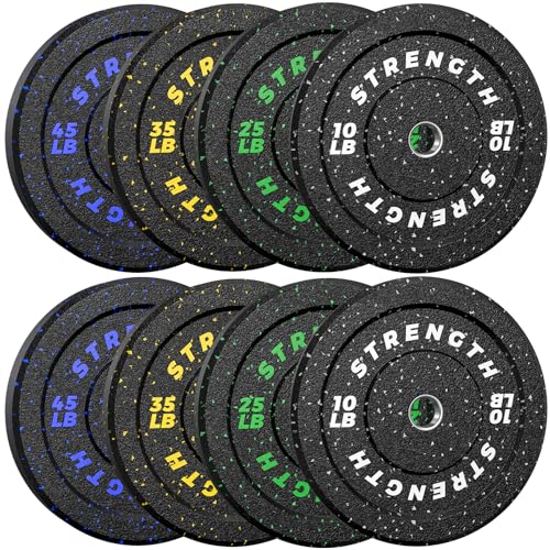 XDDIAS 2-Inch Bumper Plates Set for Home Gym