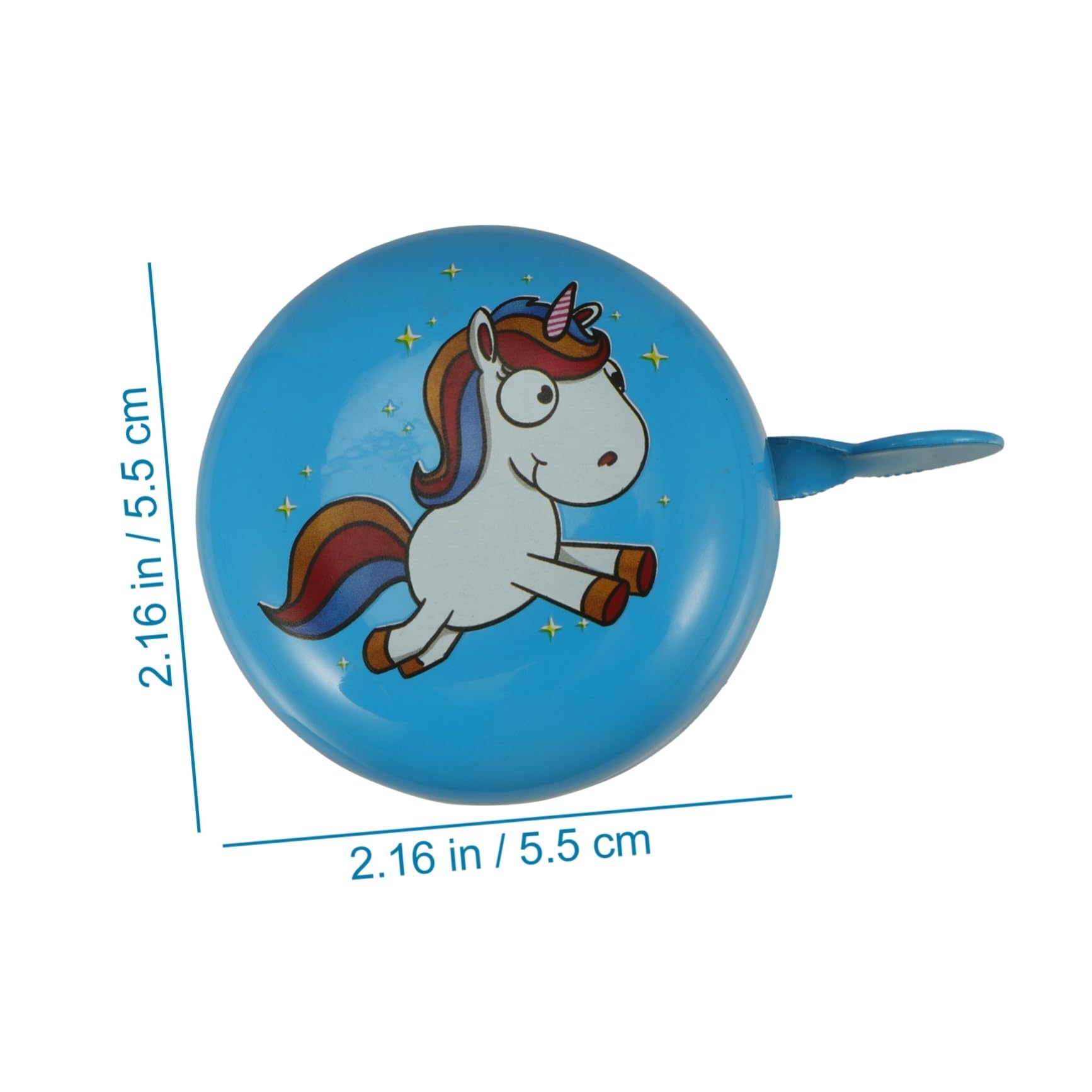 TOYANDONA Unicorn Printed Scooter for Creative Bicycle Accessory Easy to Install Crisp Sound Present for Durable and Aging Design Unique Shape