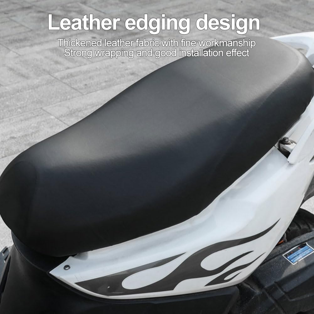 Coprisella Moto In Pelle Universale - Impermeabile, Morbido E Facile Da Montare - Foto 12