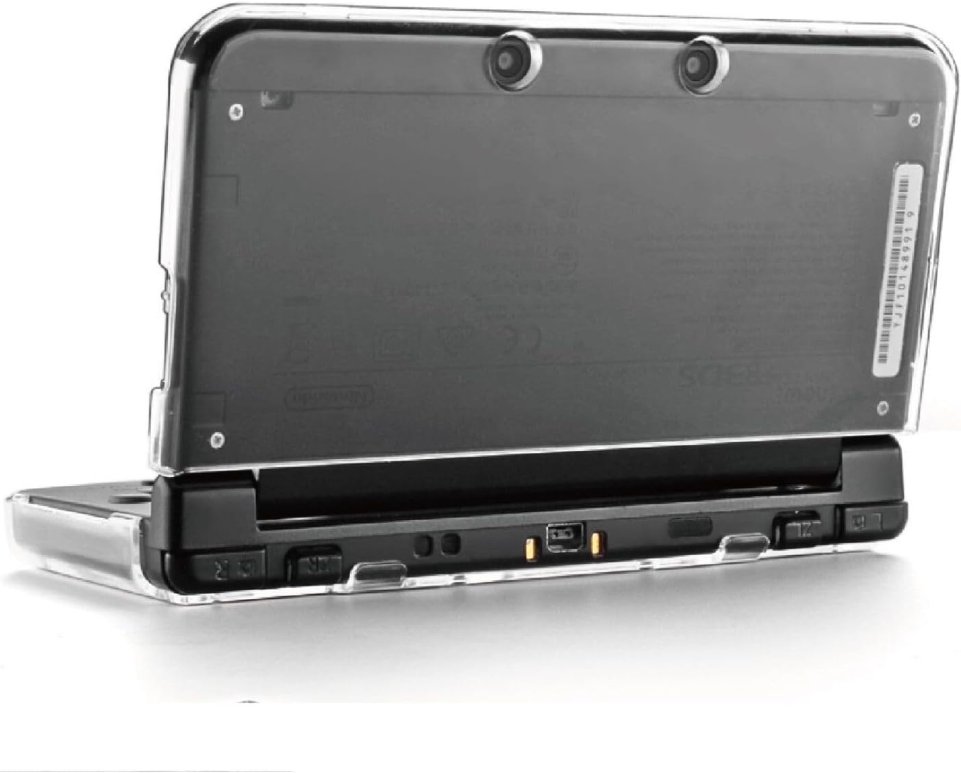 TNP New 3DS Case - Ultra Clear Crystal Transparent Hard Shell Protective Case Cover Skin for New 2015 Nintendo 3DS