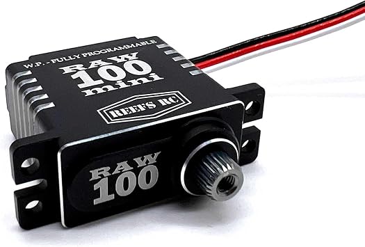 REEFS RC RAW 100 Mini Black Servo Programmable SEHREEFS135 Servos
