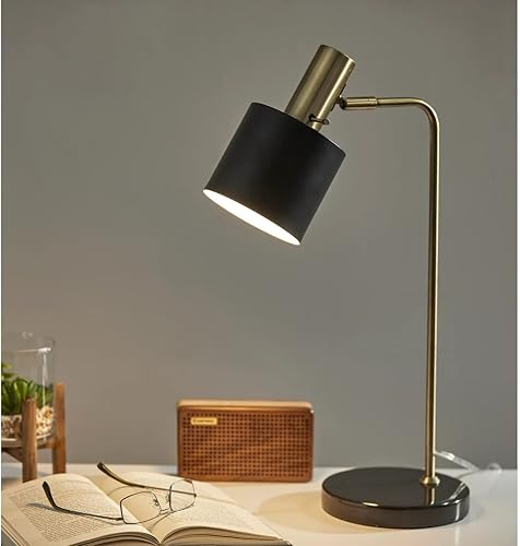 Miniatura 2 de Adesso 3158-01 Emmett Lámpara de escritorio, latón antiguo, negro