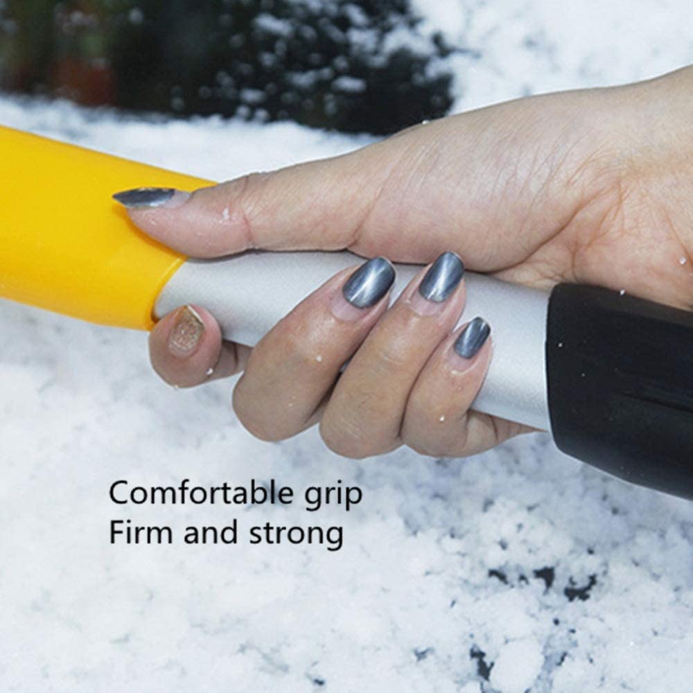 XMING Cepillo de Nieve EVA El Cepillo de Nieve de Material no Hace daño al Coche, la Nieve y la Pala de Hielo, extraíble y fácil de almacenar el Cepillo de la Nieve del Coche de la Pala de Nieve. (Co