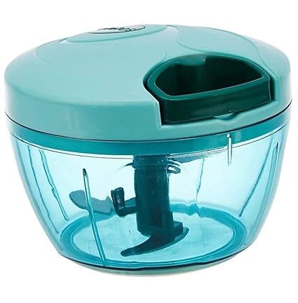 TRENDSWARE Manual New Handy Plastic Chopper | Fruits & Vegetables Cutter (Set 1)