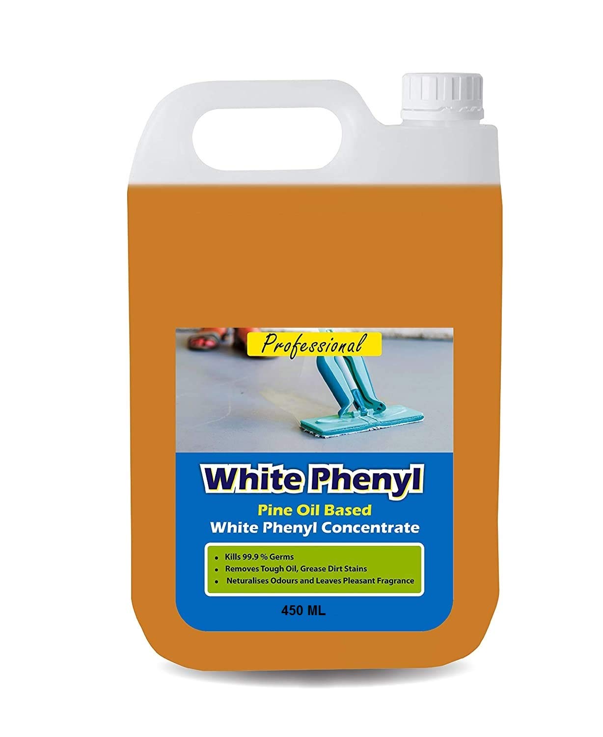 White Phenyl Concentrate, 5 Ltrs, Pine Oil Based Concerntrate 5 Ltrs
