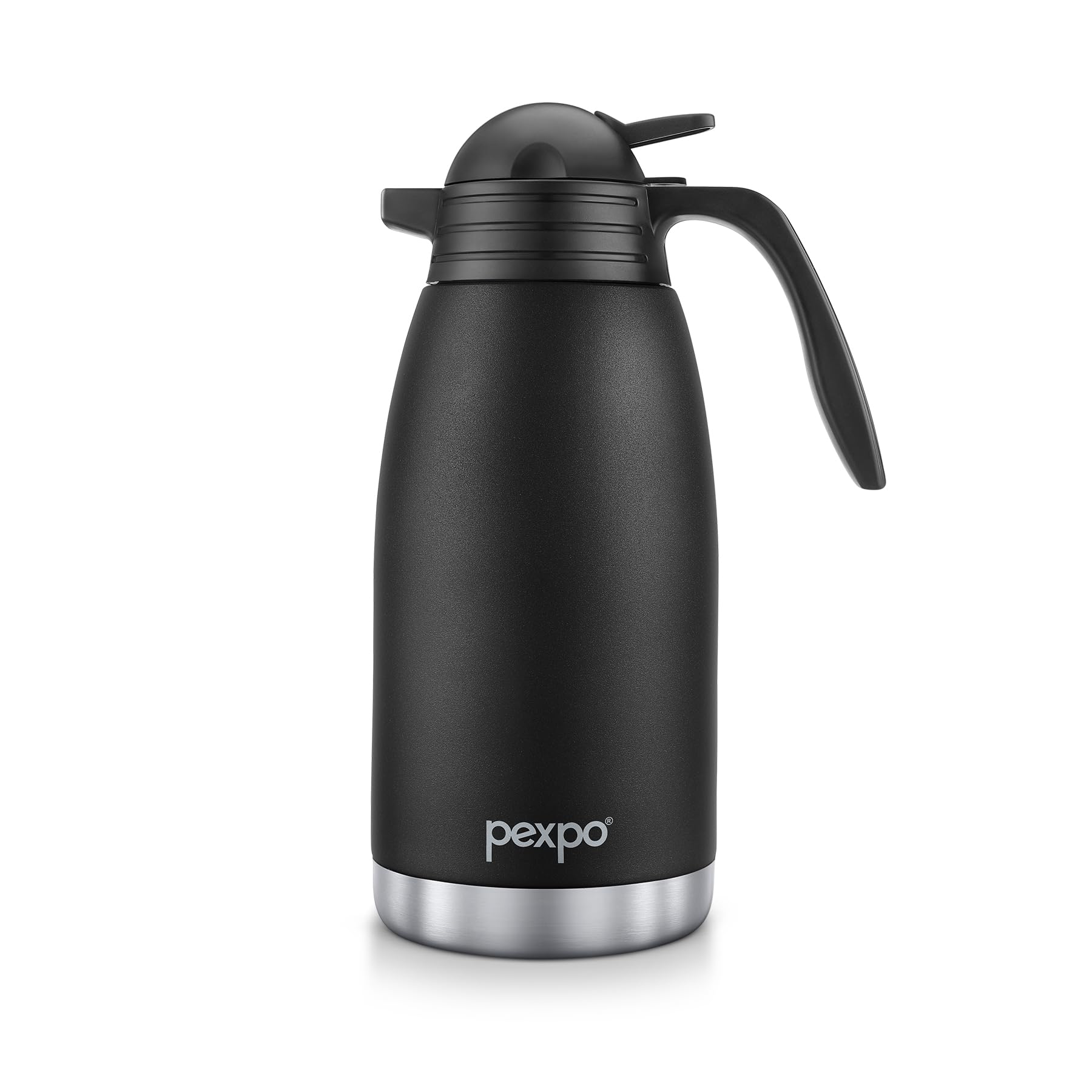 Pexpo Cosmo Stainless Steel Thermal Carafe |2000Ml,Military Green | Double Walled Vacuum Insualted with Lid - Coffee/Tea Carafe Heat & Cold Retention (B0CH57LGDN) Amazon Price History, Amazon Price Tracker