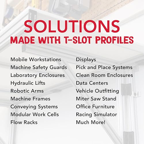 Miniatura 7 de 8020 Inc., 1020-Negro, Serie 10, Extrusión de 1" x 2" x 60"