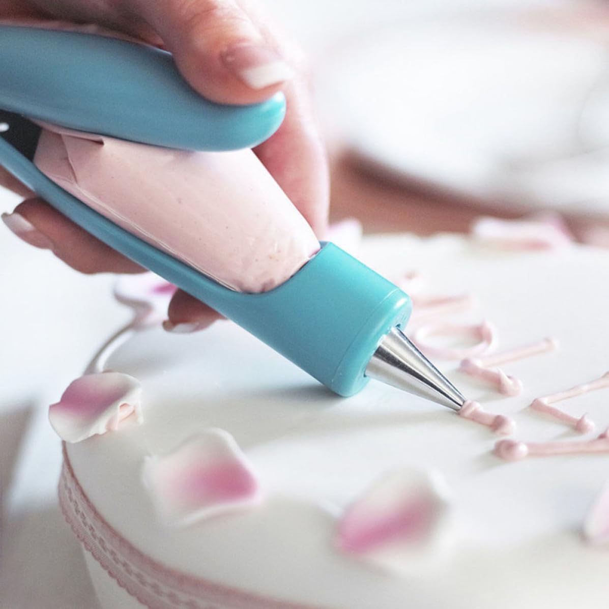6 Pcs Cake Decorating Pen Tool Kit, Icing Piping Set