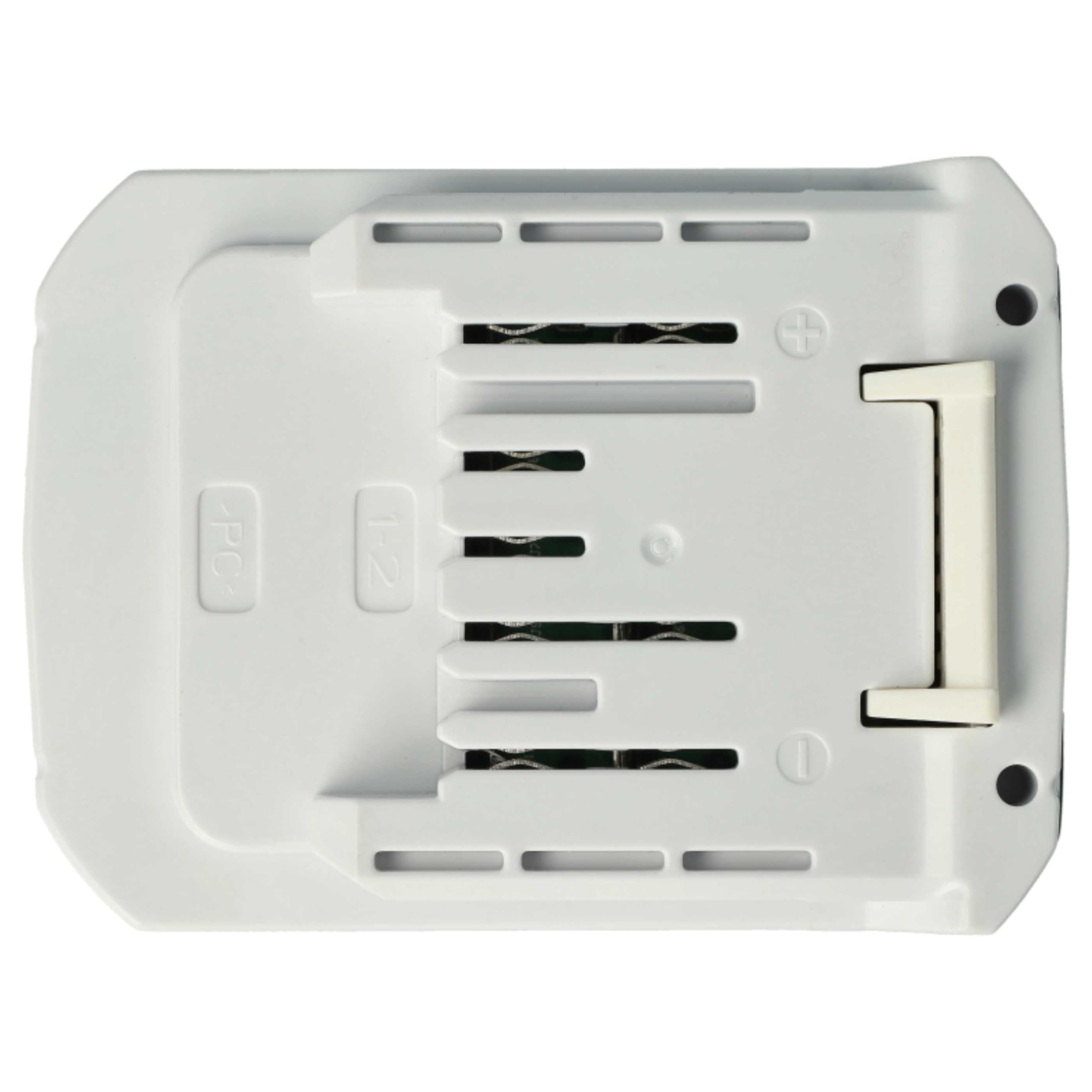 vhbw 2x batteria sostituisce Makita BL1415G, BL1413G, BL1430G, 196375-4, BL1411G per utensile elettrico (4000 mAh, Li-Ion, 14,4 V)
