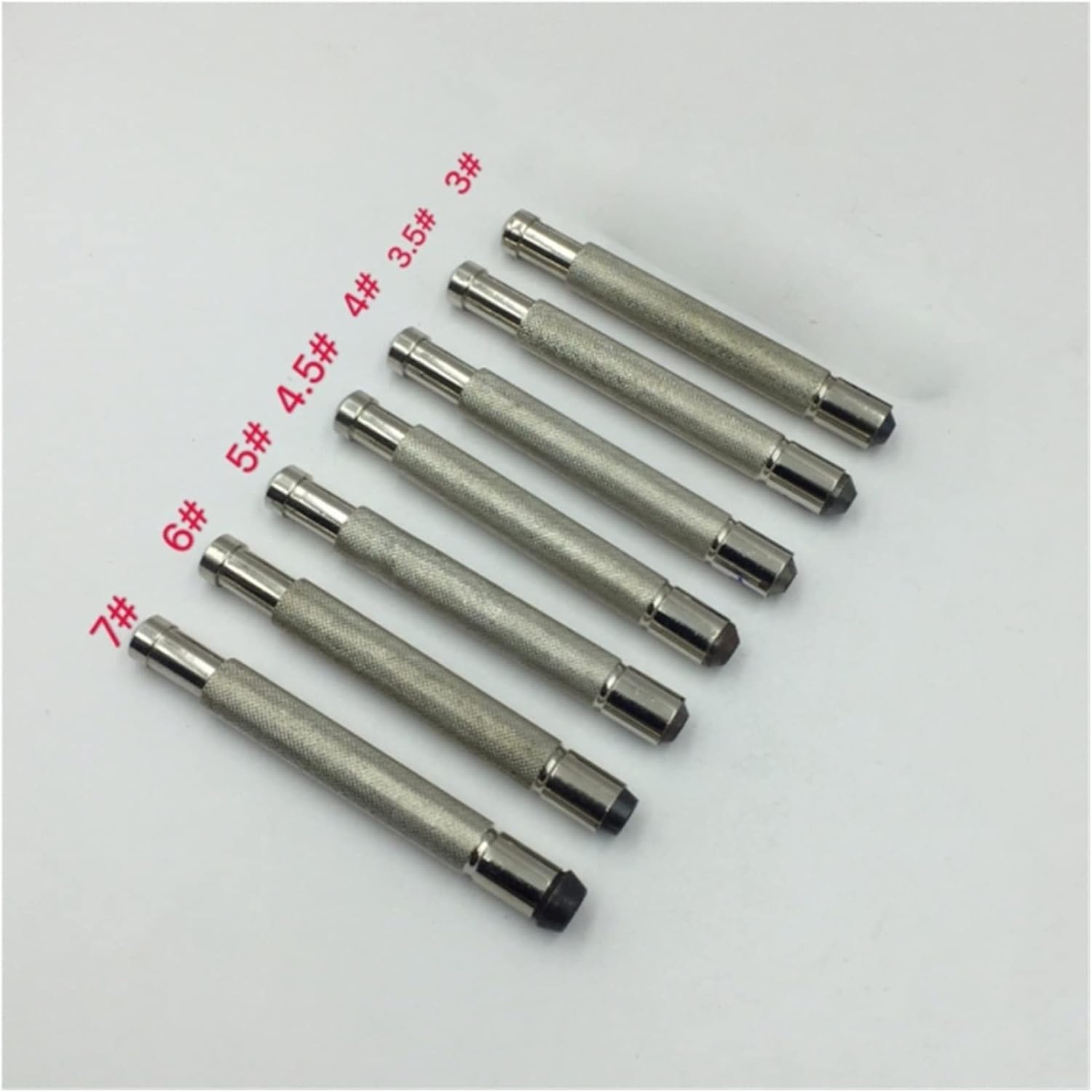 7 szt., 3,0 mm-7,0 mm, nakrętka do zegarka, ręczne nawijanie mechaniczne, zestaw narzędzi do naprawy zegarmistrza, zestaw narzędzi do naprawy zegarmistrza, 30173