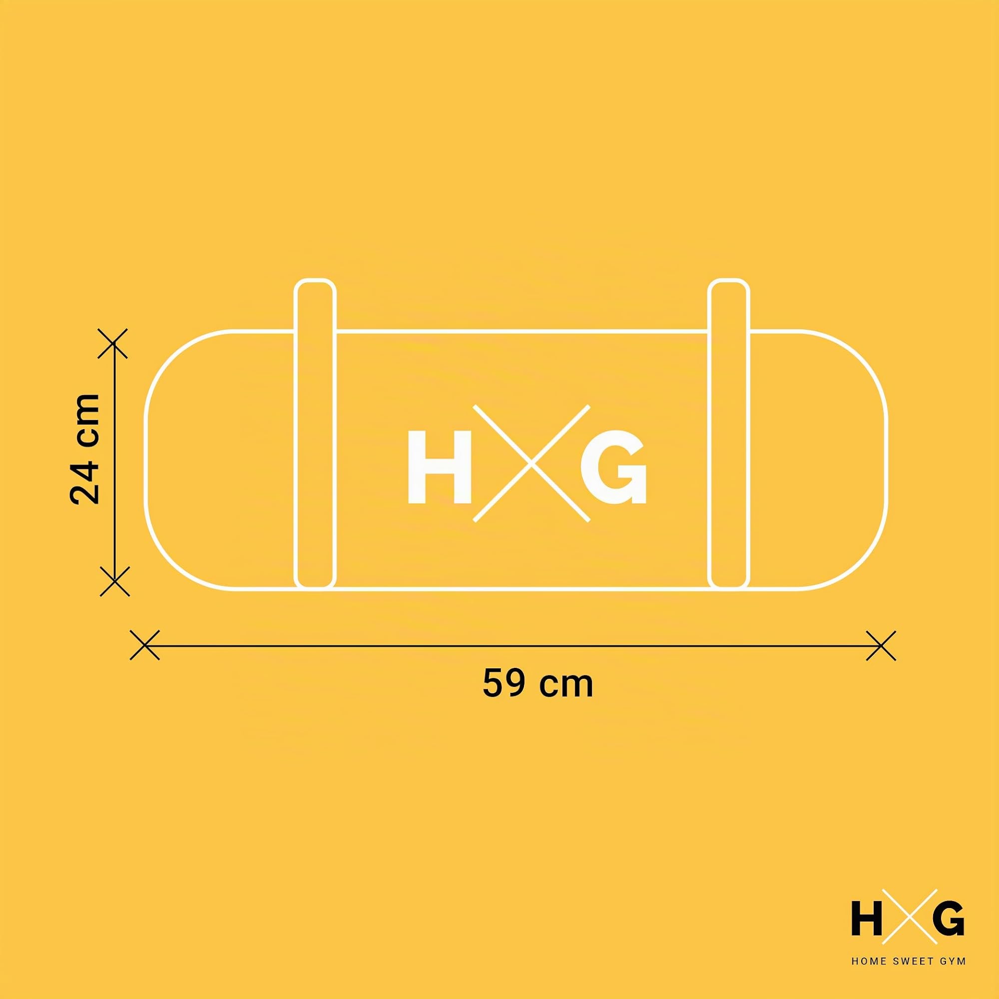 HxG. Sandbag Relleno Bolsa de Piel Sintética MMA Boxeo de 10kg a 25kg | Saco de Arena Fitness para Entrenamiento Funcional, Saco Bulgaro