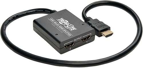 Tripp Lite B118-002-UHD Divisor HDMI 4K de 2 puertos para video Ultra HD con audio