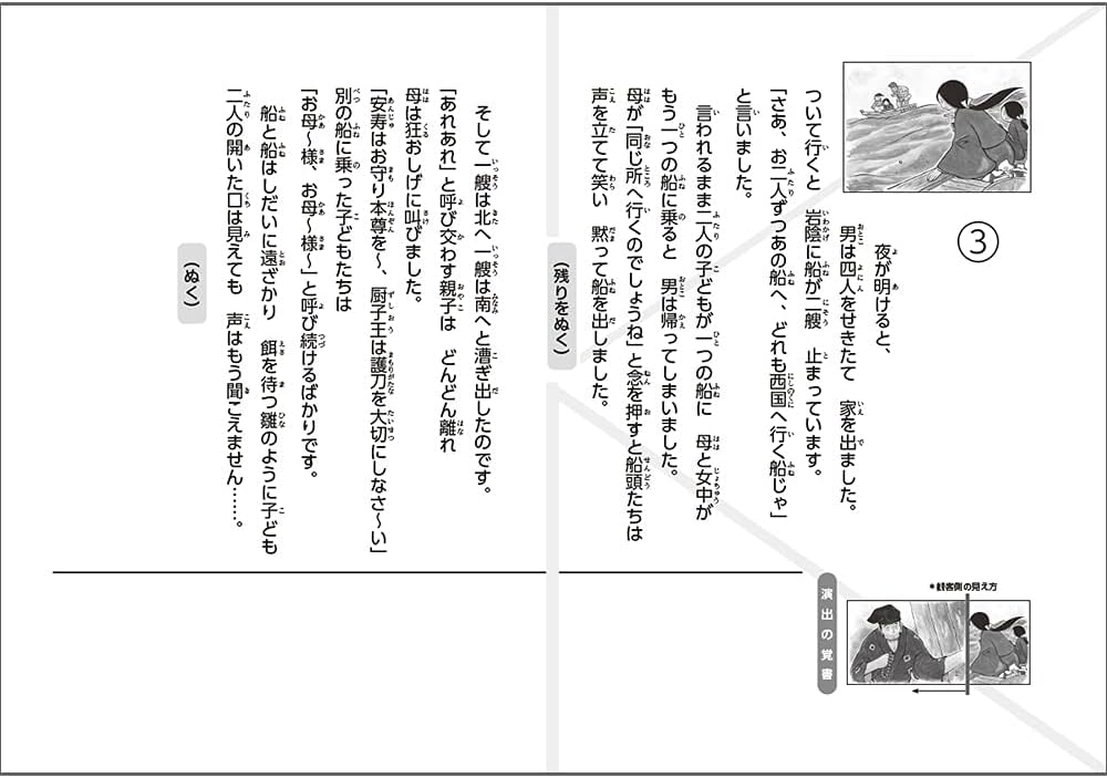 Amazon.co.jp: 山椒太夫 (名作あらすじ紙芝居シリーズ 1) : 森 鴎外