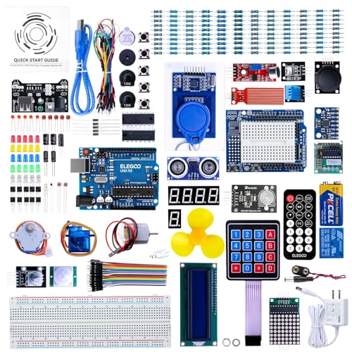 ELEGOO UNO R3 Ultimate Starter Kit, Kompatibel mit Arduino IDE...