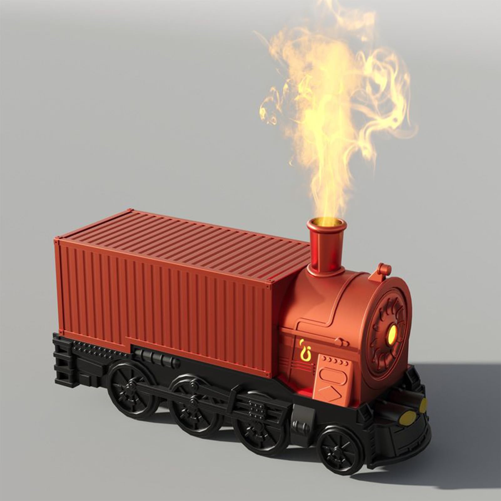 Diffuseur d'Air 7 Lumières de Couleur Train Humidificateur Décor