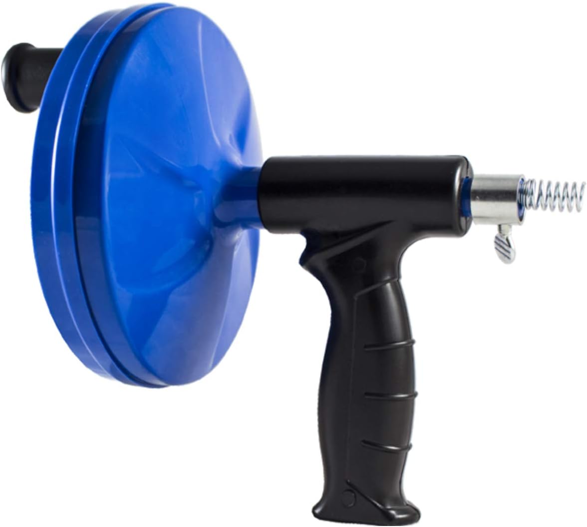 Nirox Plumbers Snake 7.6m x 6mm - Pipe Cleaning Spiral Tool (1.1cm) extendable - Plumbing Snake Ideal for Removing Hair from drains - Drain Auger